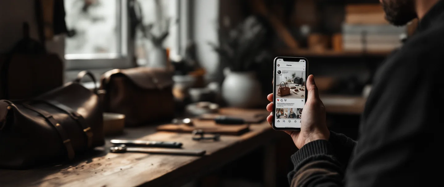 Instagram profilinden satışa: küçük işletme için çalışan bir düzen — blog yazısı kapak görseli