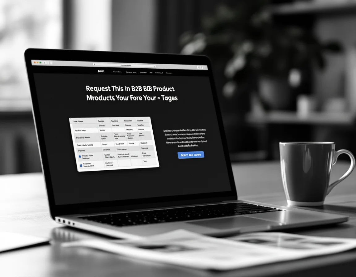 Spec tablosu ve teklif formu aynı ekranda olmalı