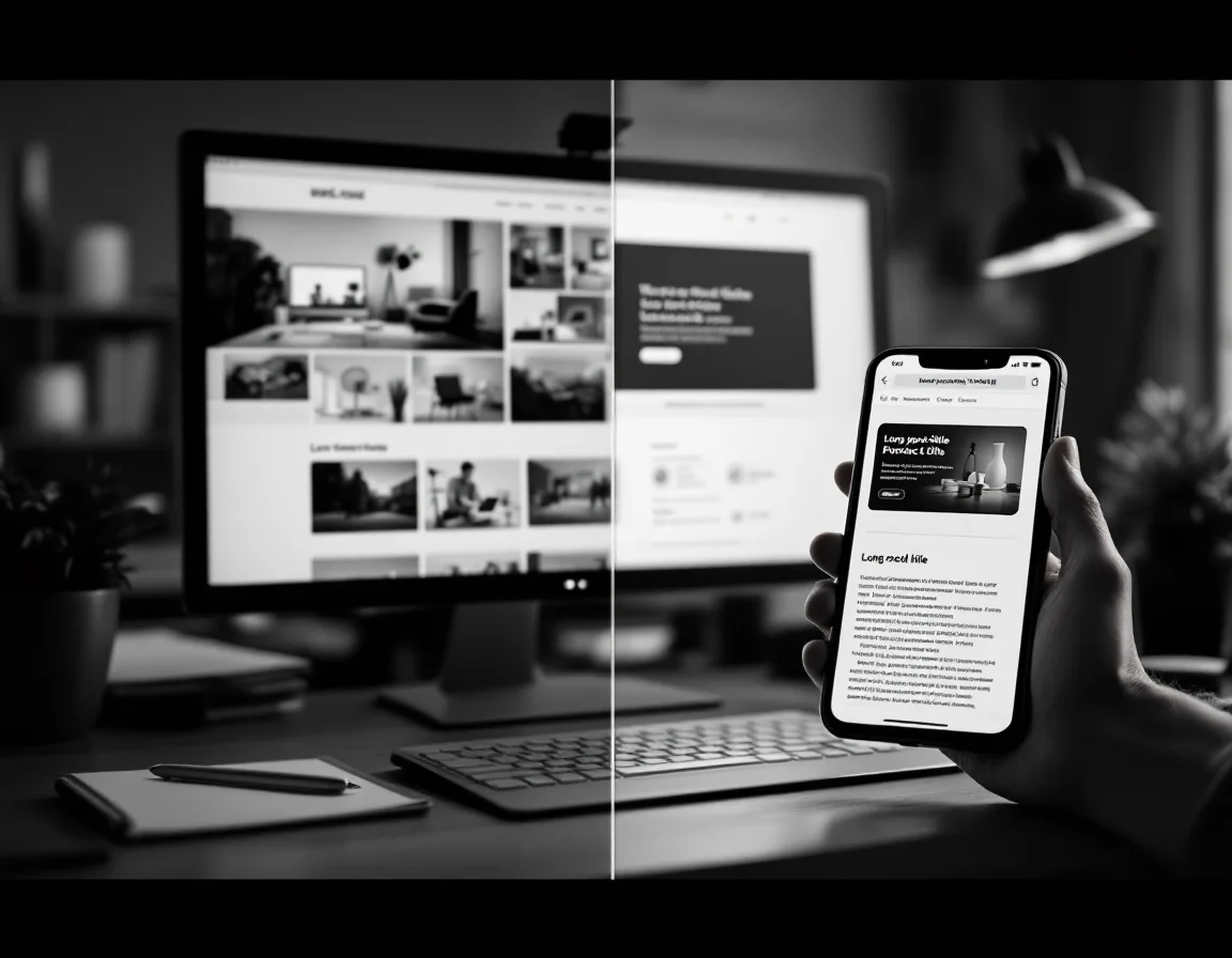 Sunumda kusursuz duran ekran, gerçek içerikle ve mobilde bambaşka davranabilir